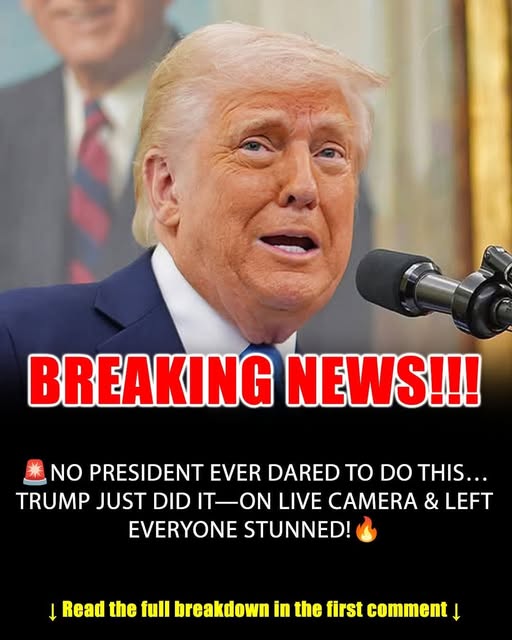 No President Ever Tried This Trump Just Did On Live Camera 